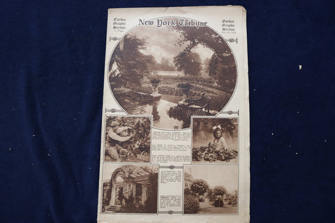 1924 FEB 10 NY TRIBUNE GARDEN GRAPHIC SECTION- PEARL WHITE-ELSIE JANIS - NP 8757