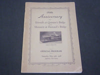 1928 MAY 19 SKIRMISH AT QUINTON'S BRIDGE PROGRAM - 150TH ANNIVERSARY - J 2125