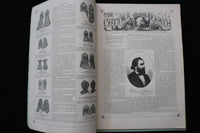 1875 THE COTTAGE HEARTH MAGAZINE - LOT OF 6 - K 2791