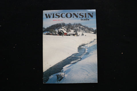 1979 WINTER WISCONSIN TRAILS MAGAZINE - BLACK EARTH FIELD COVER - E 9879