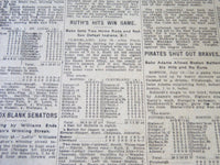 1919 JULY 19 NEW YORK TIMES - BABE RUTH'S HITS WIN GAME - NT 6229