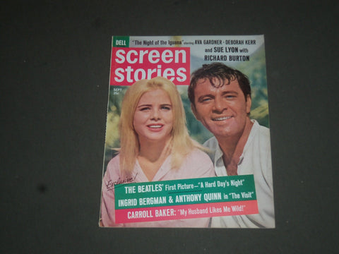 1964 SEP SCREEN STORIES MAGAZINE - RICHARD TAYLOR - A HARD DAY'S NIGHT - SP 7540