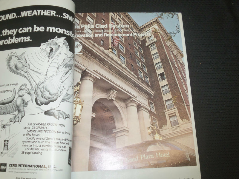 1984 SEPTEMBER ARCHITECTURAL RECORD MAGAZINE - NEUE STAATSGALERIE - ST 1682H