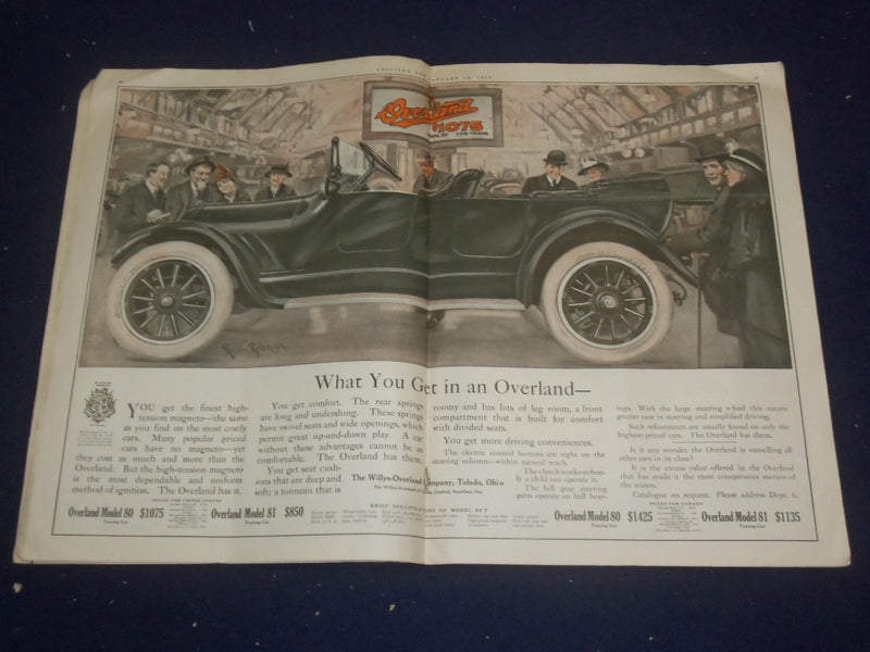 1915 JANUARY 16 COLLIER'S MAGAZINE - GENERAL SIR JOHN FRENCH - ST 6706