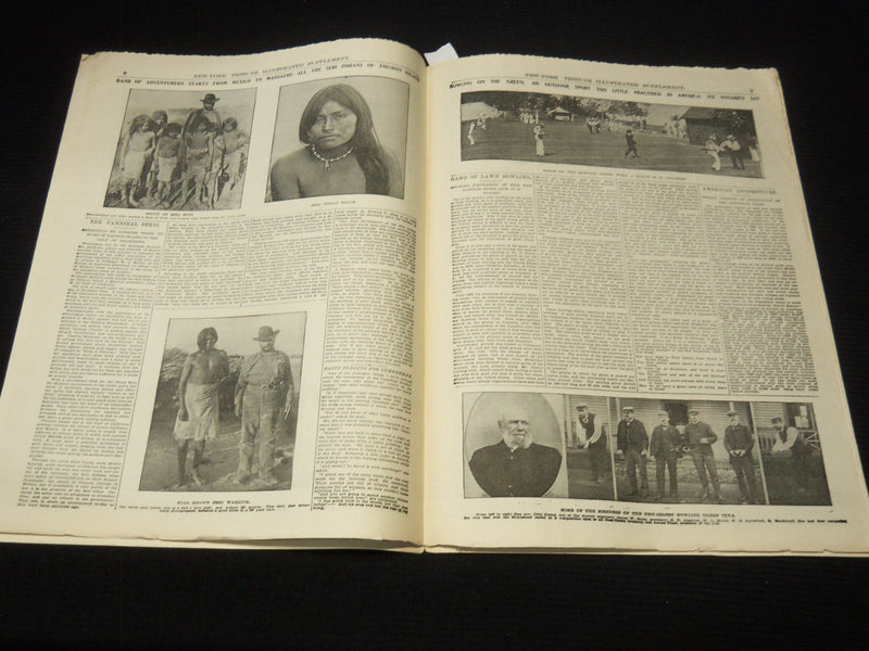 1902 OCT 12 NEW YORK TRIBUNE ILLUSTRATED SUPPLEMENT - H. K. BUSH-BROWN - NP 9017