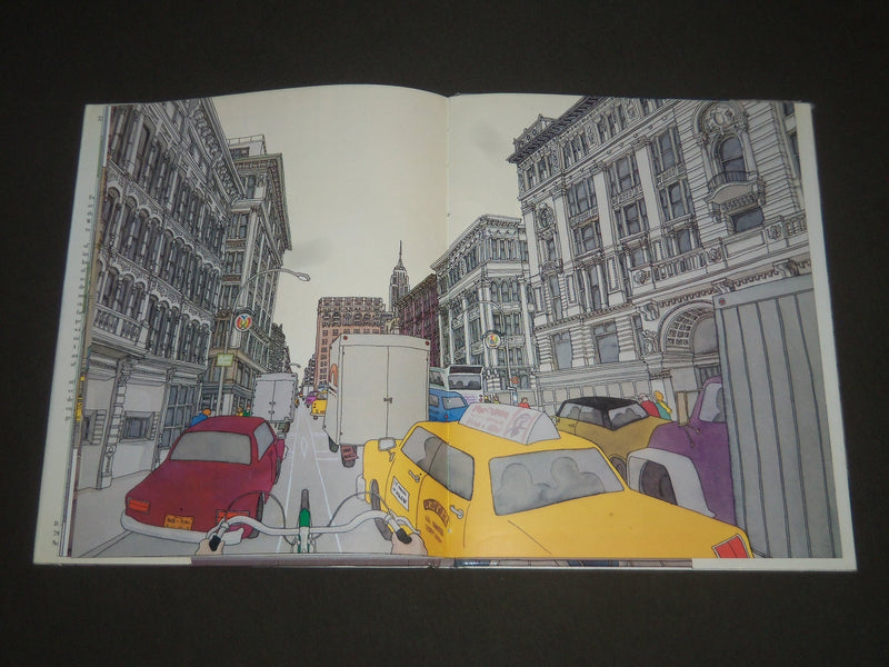 1985 THE INSIDE -OUTSIDE BOOK OF NEW YORK CITY BY ROXIE MUNRO - KD 3948