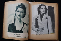 1930'S MOVIE STARS SCRAPBOOK - BETTE DAVIS - GARY COOPER - E 24876
