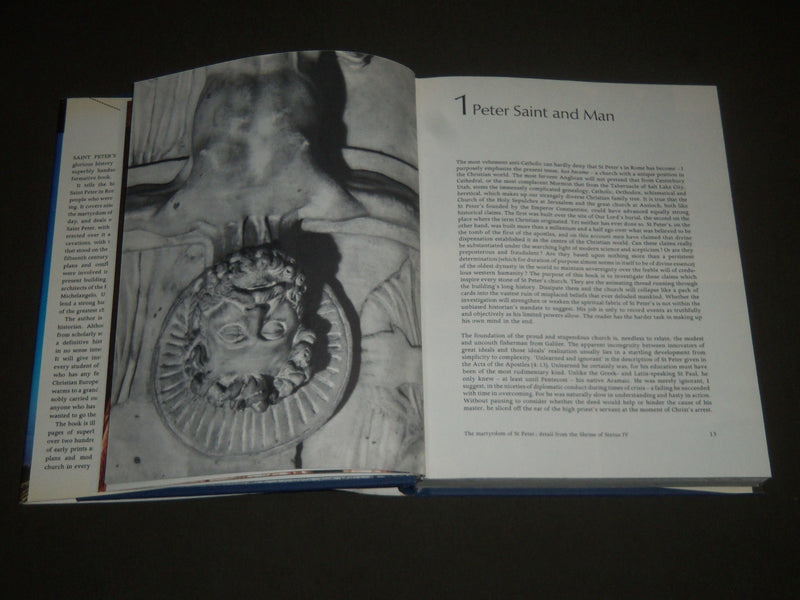 1967 SAINT PETER'S BY JAMES LEES-MILNE HARDCOVER BOOK - GREAT PRINTS - I 996