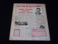 1930 JUNE SHORT WAVE CRAFT MAGAZINE VERY NICE FRONT COVER - E 103