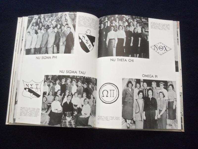1958 MEMORABILIA NEW JERSEY STATE TEACHERS COLLEGE YEARBOOK - UNION, NJ- YB 3109