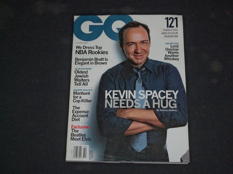 2000 OCTOBER GQ MAGAZINE - KEVIN SPACEY COVER - B 4256