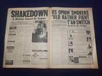 1966 APRIL 9 FLASH NEWSPAPER - FLAMING REDHEAD BLOWS LID OFF SIN BIN - NP 6964