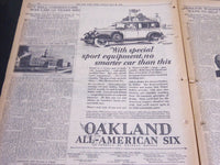 1928 MAY 20 NY TIMES SPECIAL FEATURES LINDBERGH LEADING AVIATION SWEEPS- NT 7078