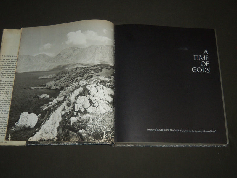1962 A TIME OF GODS BY ROLOFF BENY BOOK - GREAT PRINTS - I 985
