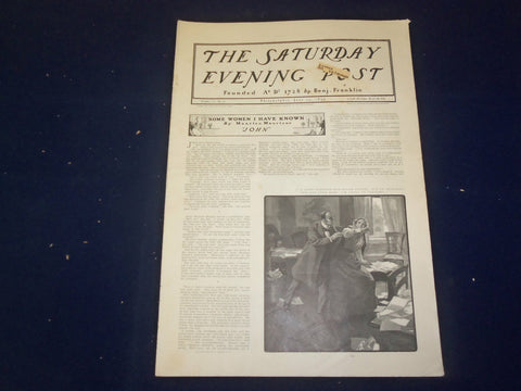 1899 JUNE 17 THE SATURDAY EVENING POST MAGAZINE - NICE ILLUSTRATIONS - B 6707