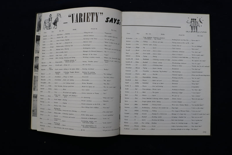 1950 ALEMBIC MADISON HIGH SCHOOL YEARBOOK - MADISON, NJ - YB 3471