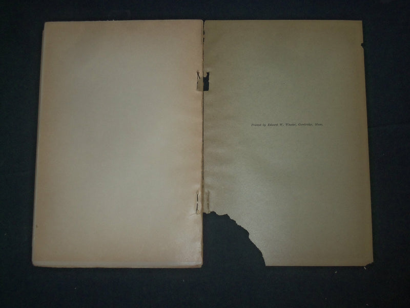 1907 AMER. MUSEUM OF NATURAL HISTORY ANTHROPOLIGICAL PAPERS-VOL 1, PART 1-J 4398