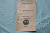 1904-1907 U.S. DEPT OF AGRICULTURE BULLETINS - LOT OF 3 - SOFTCOVER - K 3254