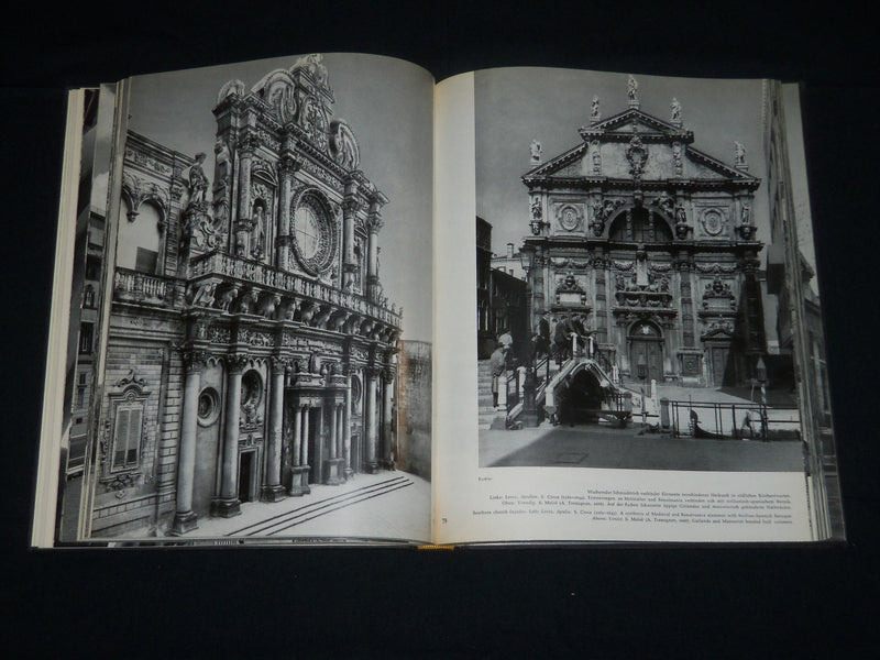 1966 BAUKUNST DES BAROCK IN EUROPA BOOK - GERMAN - GREAT PHOTOS - KD 5245