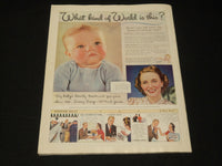 1940 JANUARY WOMAN'S HOME COMPANION MAGAZINE - BEAUTIFUL FRONT COVER - F 567G