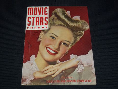 1946 SEPTEMBER MOVIE STARS PARADE MAGAZINE - BETTY GRABLE COVER - E 12143