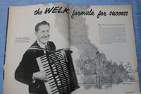 1956 LAWRENCE WELK MAGAZINE - BEHIND THE SCENES WITH LAWRENCE WELK - E 9030