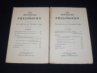 1933 THE JOURNAL OF PHILOSOPHY MAGAZINE LOT OF 20 ISSUES - WR 632B