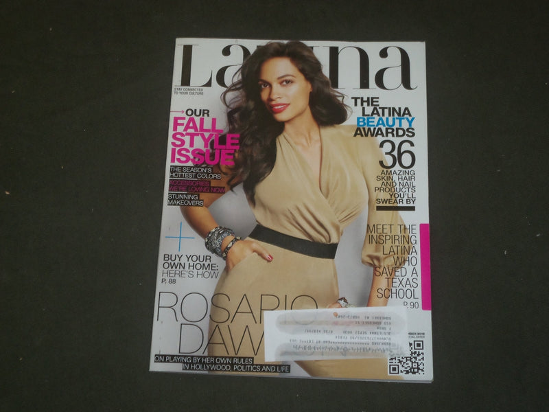 2012 SEPTEMBER LATINA MAGAZINE - ROSARIO DAWSON COVER - B 1265