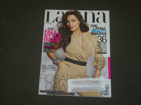 2012 SEPTEMBER LATINA MAGAZINE - ROSARIO DAWSON COVER - B 1265