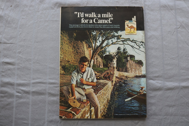 1969 MARCH ARGOSY MAGAZINE - LIQUID POT COVER - SP 6187T