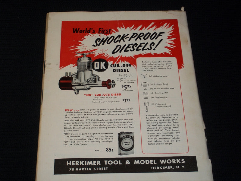1954 MARCH AIR TRAILS MAGAZINE - U.S. AIR FORCE COVER - E 7039