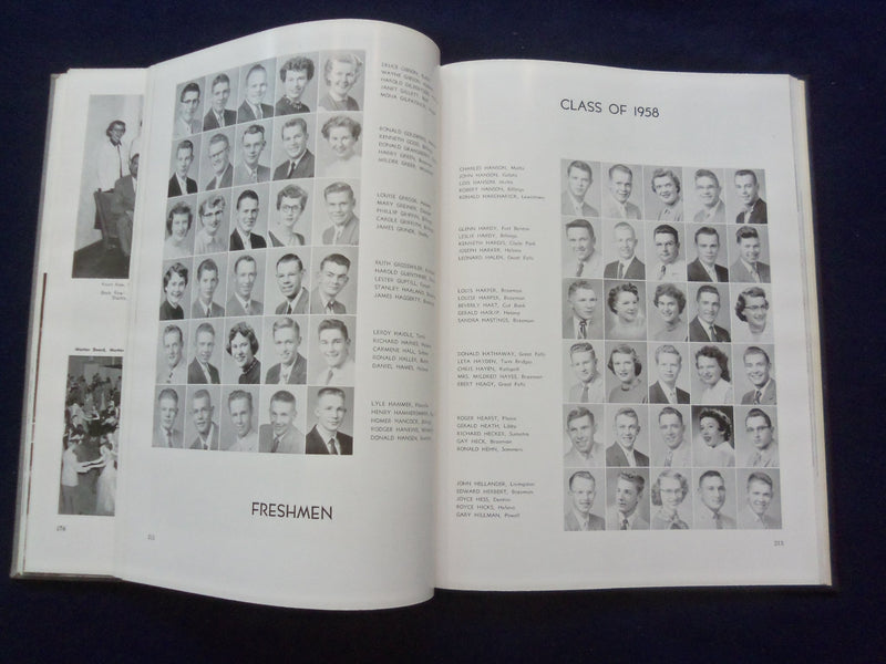 1955 MONTANAN MONTANA STATE UNIVERSITY YEARBOOK - BOZEMAN, MONTANA - YB 3097