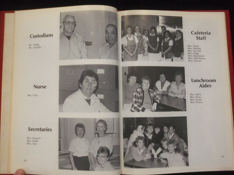 1987 IMPRESSIONS PEQUANNOCK VALLEY SCHOOL YEARBOOK- POMPTON PLAINS, NJ - YB 3165