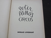 1931 PETER ARNO'S CIRCUS BOOK - PUBLISHED BY HORACE LIVERIGHT -729C