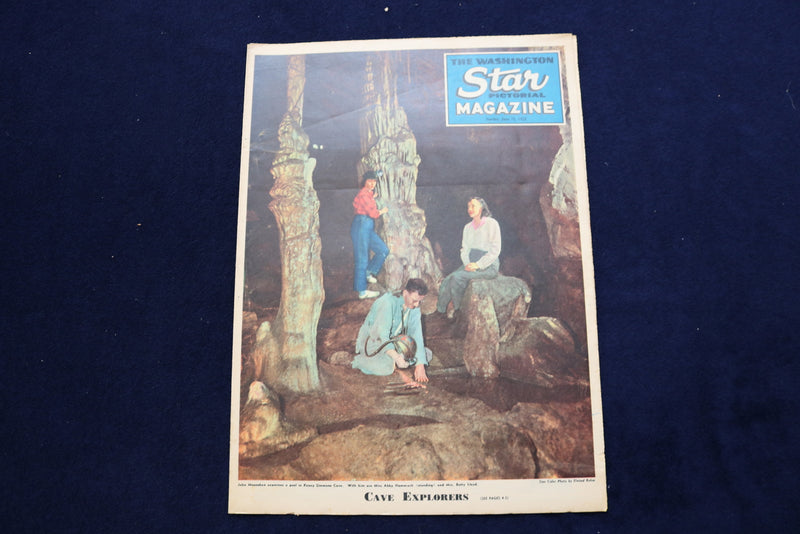 1952 JUNE 15 WASHINGTON STAR PICTORIAL MAGAZINE - JOHN MEENEHAN COVER - E 23320