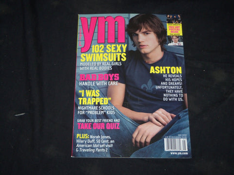 2003 MAY YOUR MAGAZINE (YM) - ASHTON KUTCHER COVER - B 183