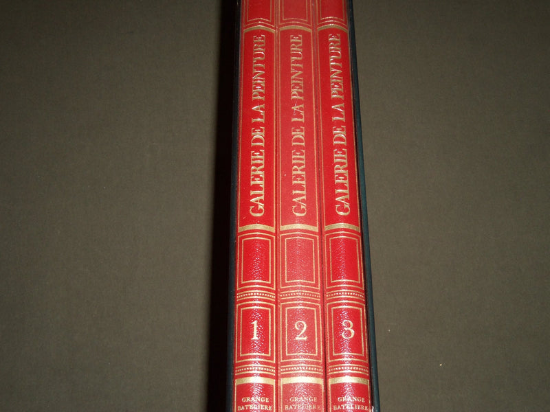 1970 GALLERIE DE LA PEINTURE 3 VOLUME BOXED SET - FRENCH - I 1258