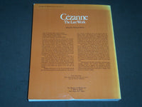 1977 CEZANNE THE LATE WORK BOOK - SOFTCOVER - NICE PRINTS - KD 2062Q