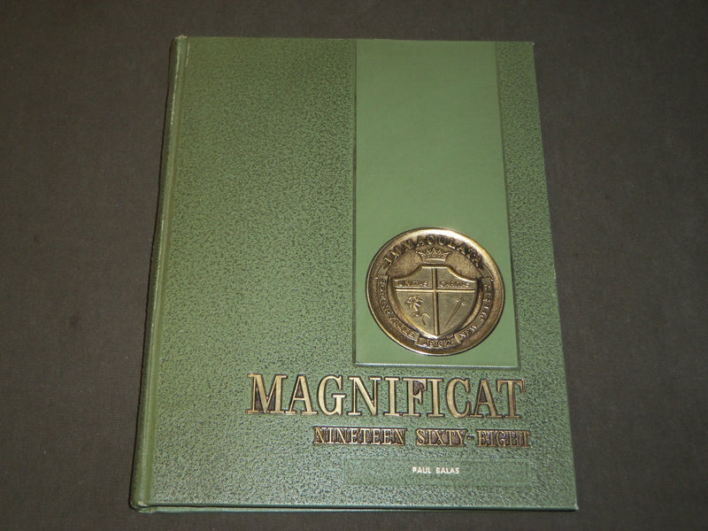 1968 MAGNIFICAT IMMACULATA HIGH SCHOOL YEARBOOK - SOMERVILLE NEW JERSEY- YB 1597
