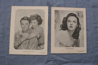 1950'S SUSAN HAYWARD MOVIE PROMO BOOKS IN DUTCH - LOT OF 10 - K 731