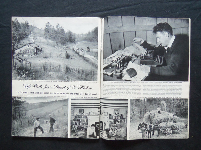 1943 DECEMBER 6 LIFE MAGAZINE - EARMUFFS IN FASHION - L 368