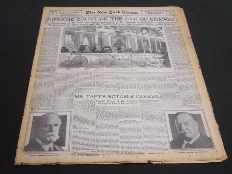 1930 FEB 9 NEW YORK TIMES SPECIAL - SUPREME COURT ON THE EVE OF CHANGES- NT 7000