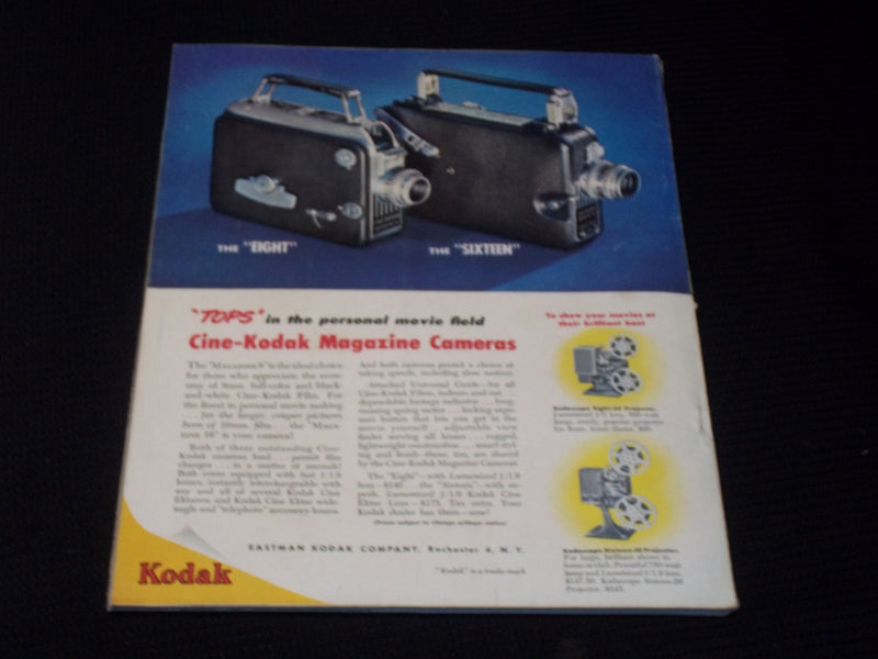 1949 MAY POPULAR PHOTOGRAPHY MAGAZINE - JON ABBOT FRONT COVER - E 3657