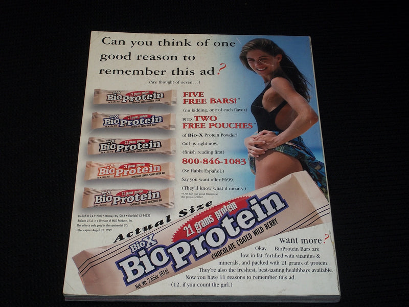 1999 JUNE FLEX MAGAZINE - NUTRITION SPECIAL FRONT COVER - E 7692