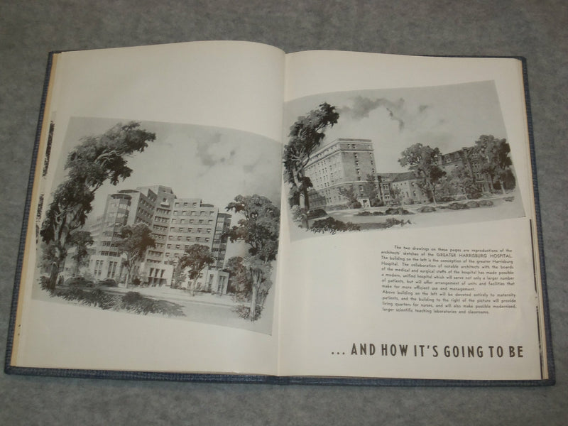1945 REFLECTOR HARRISBURG (PA.) HOSPITAL SCHOOL FOR NURSES YEARBOOK - YB 2007