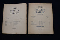 1895-1897 THE TRINITY TABLET MAGAZINE - LOT OF 14 - O 3432