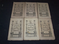 1869 HARPER'S MONTHLY MAGAZINE-COMPLETE YEAR- NICE ILLUSTRATIONS & ADS - WR 1396
