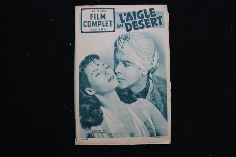 1950 FILM COMPLET MAGAZINE - YVONNE DE CARLO COVER - E 25933