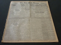 1919 MARCH 14 NEW YORK TIMES - PRESIDENT LANDS SPEEDS TO PARIS - NT 6427