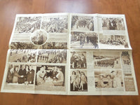 1942-43 NEW BEDFORD SUNDAY STANDARD-TIMES ROTO SECTION - LOT OF 2 - NP 5005